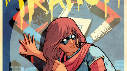 Kamala Khan Comic Ms. Marvel HD Desktop Wallpaper | Background Image