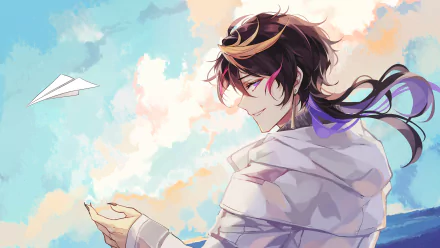 Luxiem Shu Yamino Anime Virtual Youtuber HD Desktop Wallpaper | Background Image