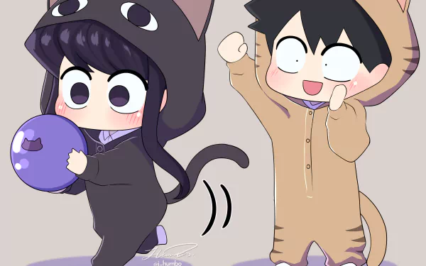 Tadano Hitohito Komi Shouko Anime Komi Can't Communicate HD Desktop Wallpaper | Background Image
