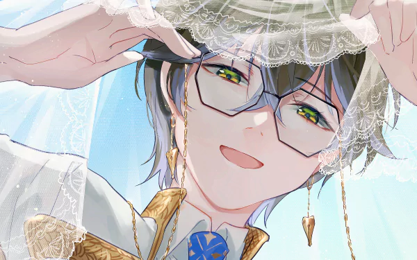 Luxiem Ike Eveland Anime Virtual Youtuber HD Desktop Wallpaper | Background Image