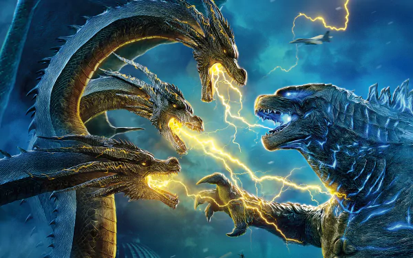 King Ghidorah Godzilla movie Godzilla: King of the Monsters HD Desktop Wallpaper | Background Image