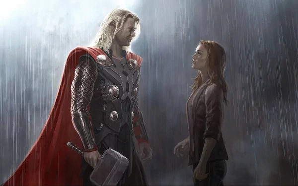 Jane Foster Thor movie Thor: Love and Thunder HD Desktop Wallpaper | Background Image