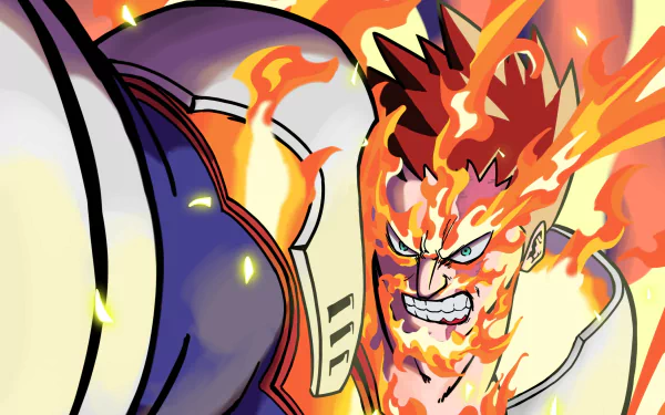 Endeavor (Boku no Hero Academia) Anime My Hero Academia HD Desktop Wallpaper | Background Image