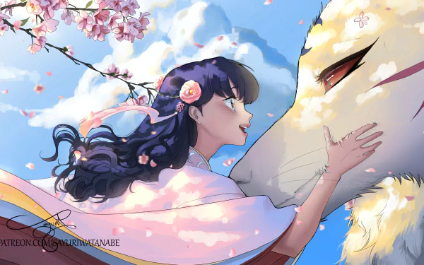 Kagome Higurashi Anime InuYasha HD Desktop Wallpaper | Background Image