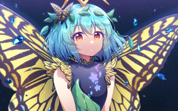 Eternity Larva Anime Touhou HD Desktop Wallpaper | Background Image