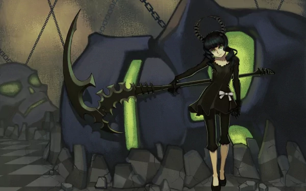 Dead Master (Black Rock Shooter) Anime Black Rock Shooter HD Desktop Wallpaper | Background Image