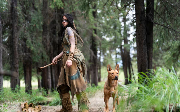 Amber Midthunder movie Prey (2022) HD Desktop Wallpaper | Background Image