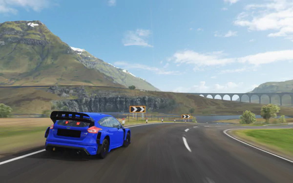  Forza Horizon 4 ford focus RS Blue