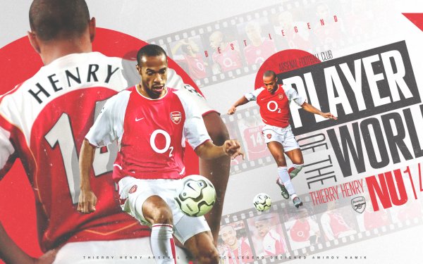 Sports Thierry Henry Soccer Player Arsenal F.C. HD Wallpaper | Background Image