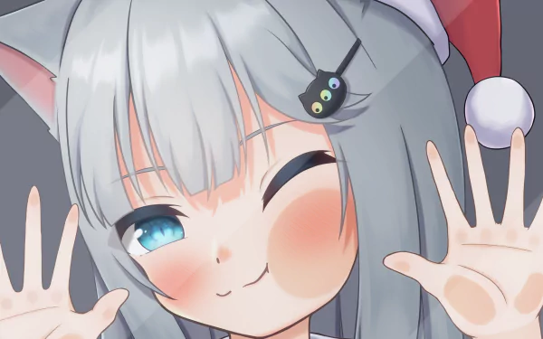 Nachoneko Anime Virtual Youtuber HD Desktop Wallpaper | Background Image