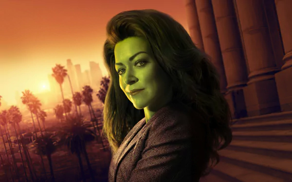 She-Hulk Jennifer Walters Tatiana Maslany TV Show She-Hulk: Attorney at Law HD Desktop Wallpaper | Background Image
