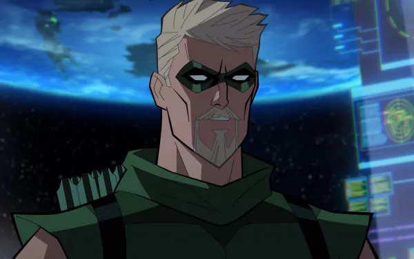 Oliver Queen Green Arrow movie Green Lantern: Beware My Power HD Desktop Wallpaper | Background Image