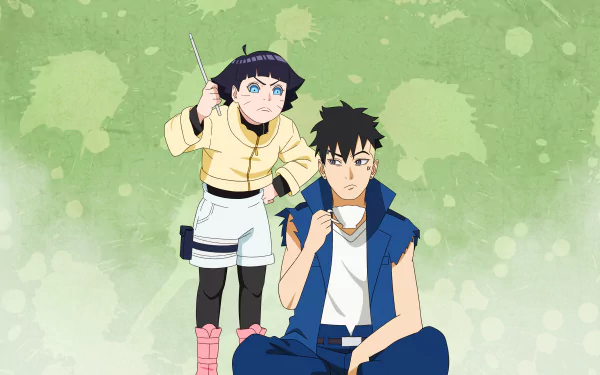 Kawaki (Boruto) Himawari Uzumaki Anime Boruto HD Desktop Wallpaper | Background Image