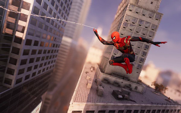 Marvel's Spider-Man video game Marvel's Spider-Man Remastered HD Desktop Wallpaper | Background Image