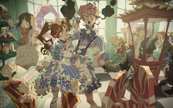  Harry Potter:Magic awakened Honeydukes outfit by MinJung Kang