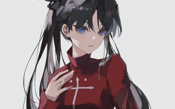 Rin Tohsaka Anime Fate/Stay Night HD Desktop Wallpaper | Background Image