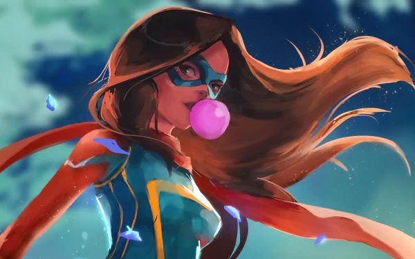 Comic Ms. Marvel HD Desktop Wallpaper | Background Image