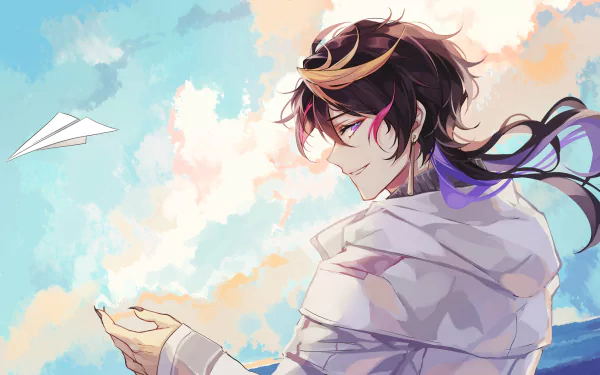 Luxiem Shu Yamino Anime Virtual Youtuber HD Desktop Wallpaper | Background Image