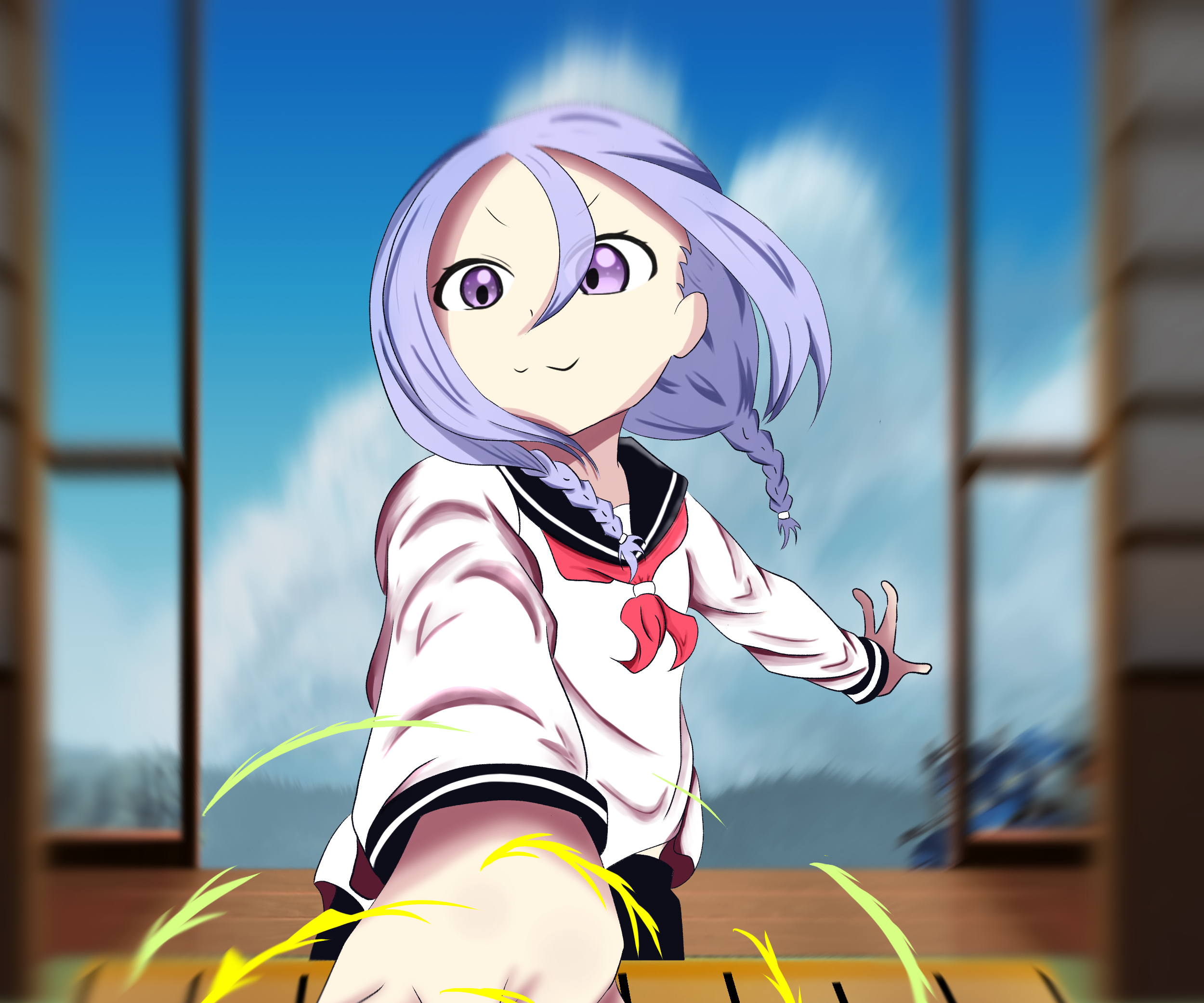 Anime When Will Ayumu Make His Move? HD Wallpaper | Background Image