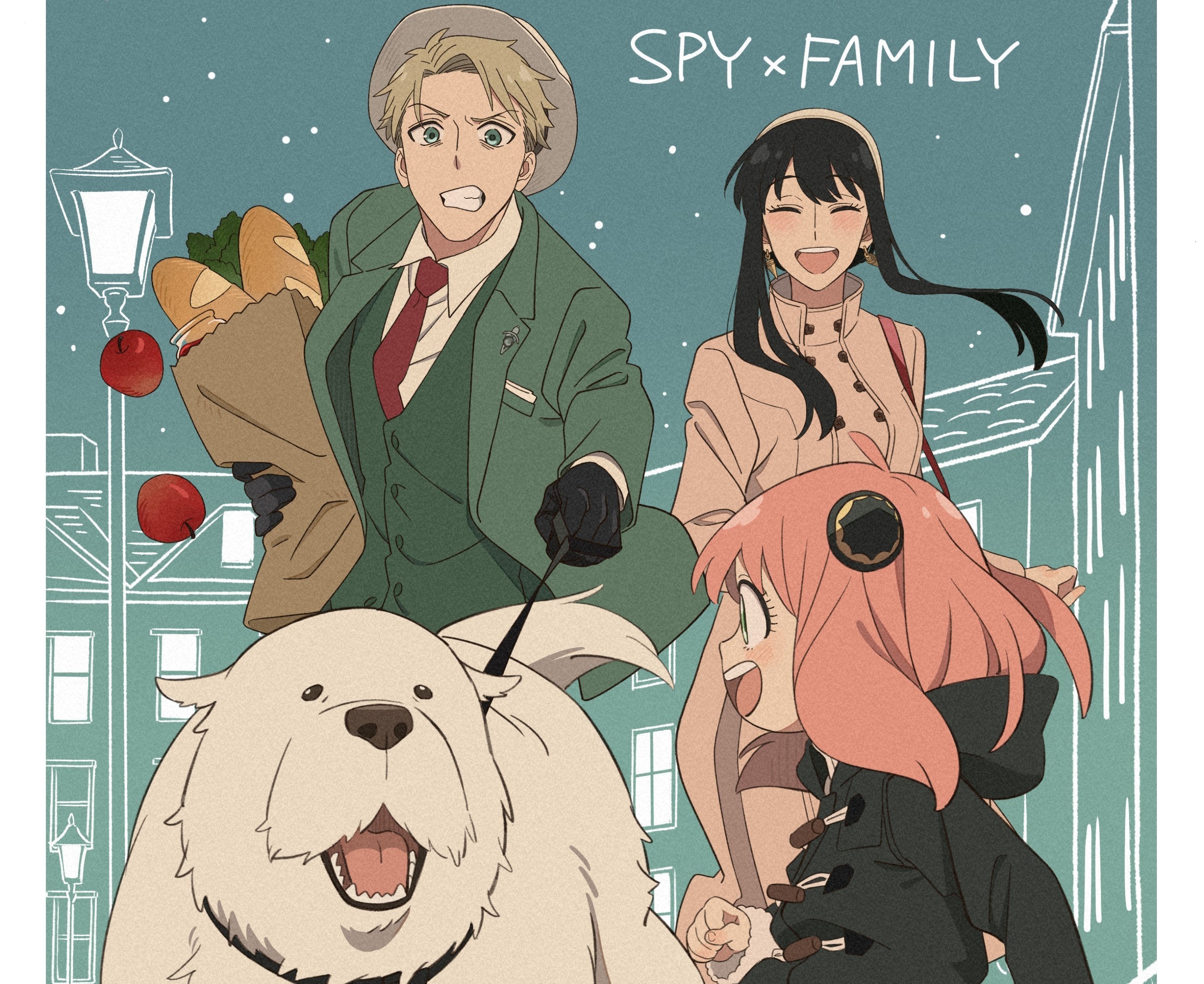 Download Loid Forger Yor Forger Anya Forger Bond (Spy X Family) Anime - Spy X Family Hd Episode 1 No Sub