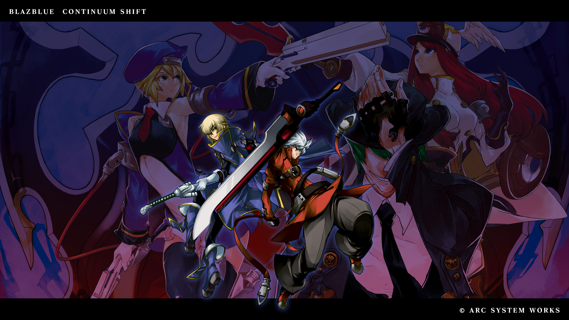 Blazblue Continuum Shift Hd Wallpaper Background Image