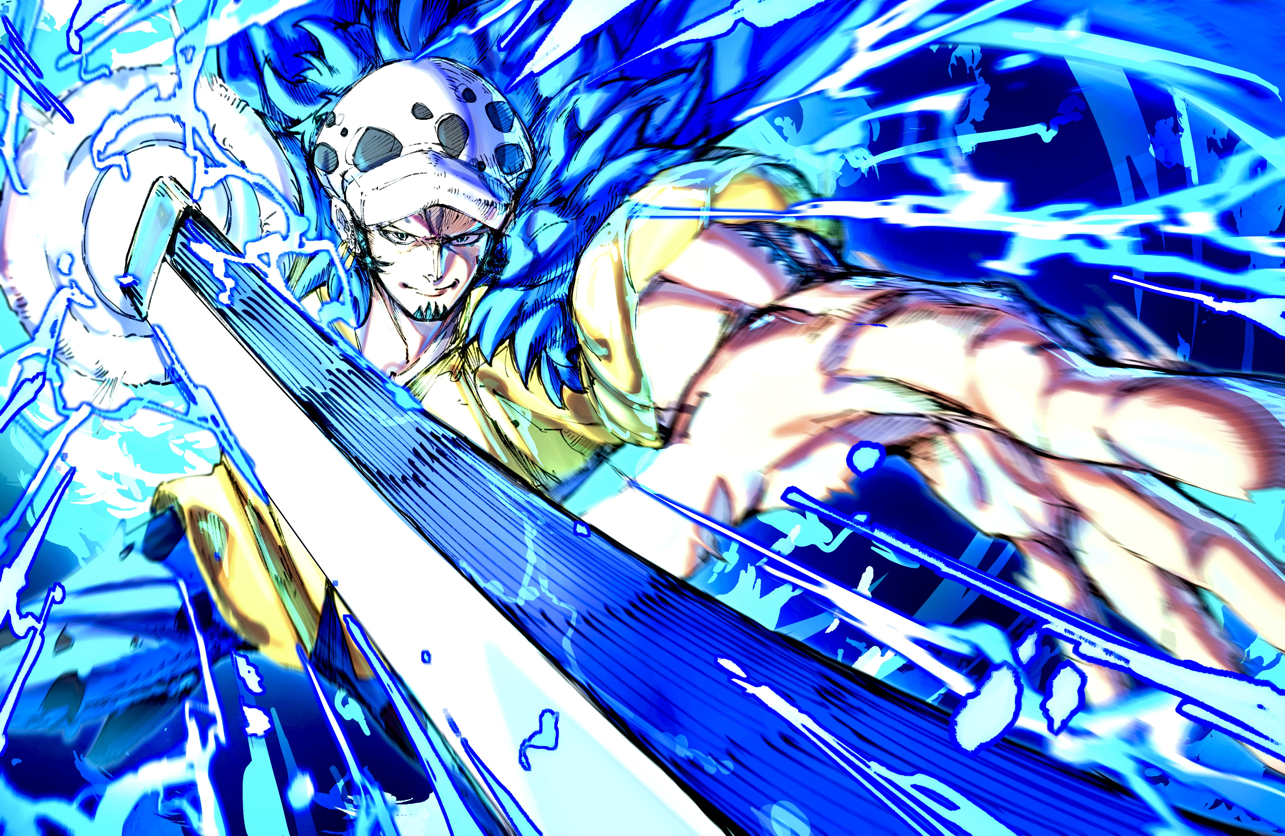 Trafalgar Law Desktop Wallpaper by deejssj on DeviantArt