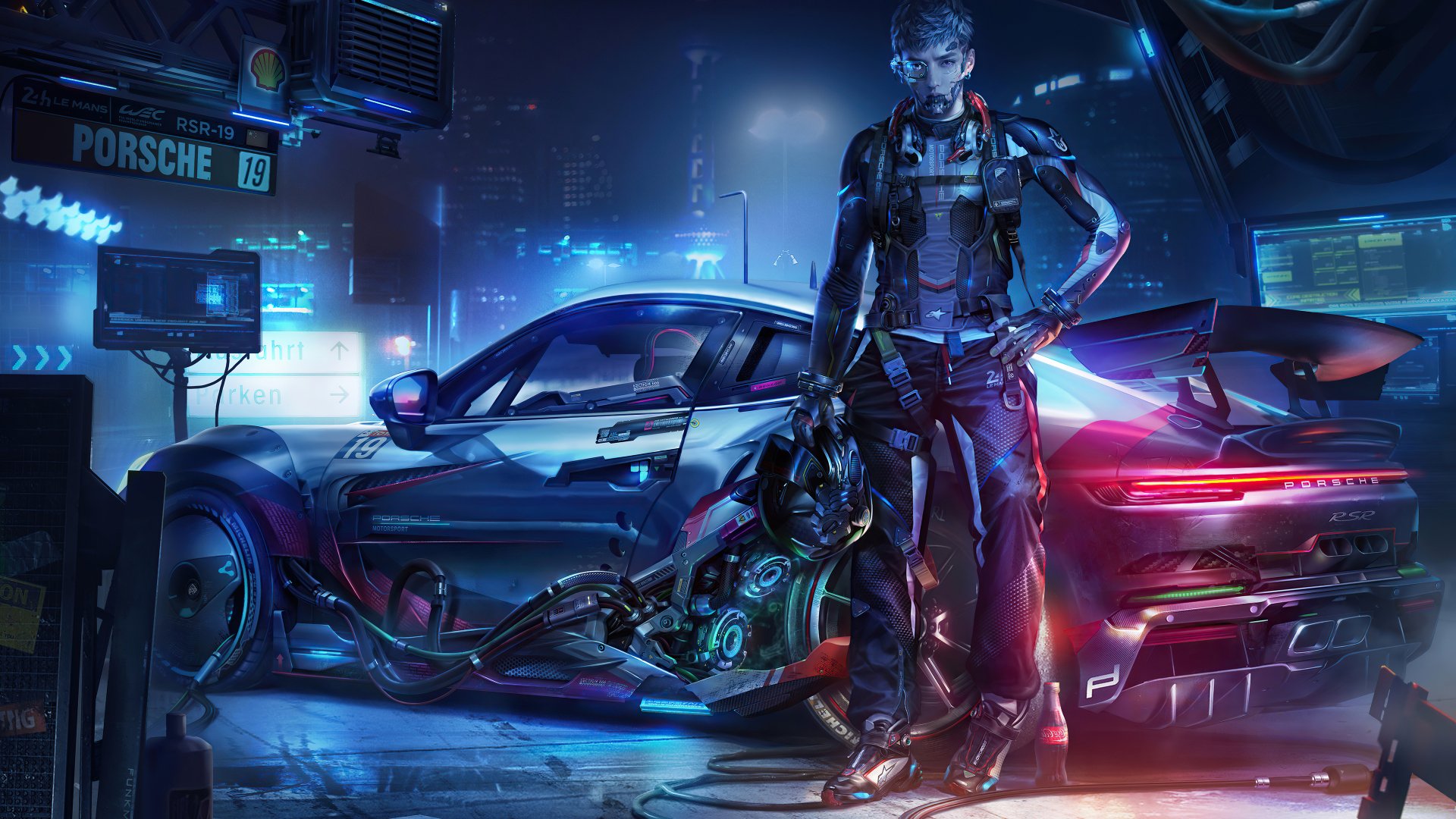 Download Sci Fi Cyborg 4k Ultra HD Wallpaper