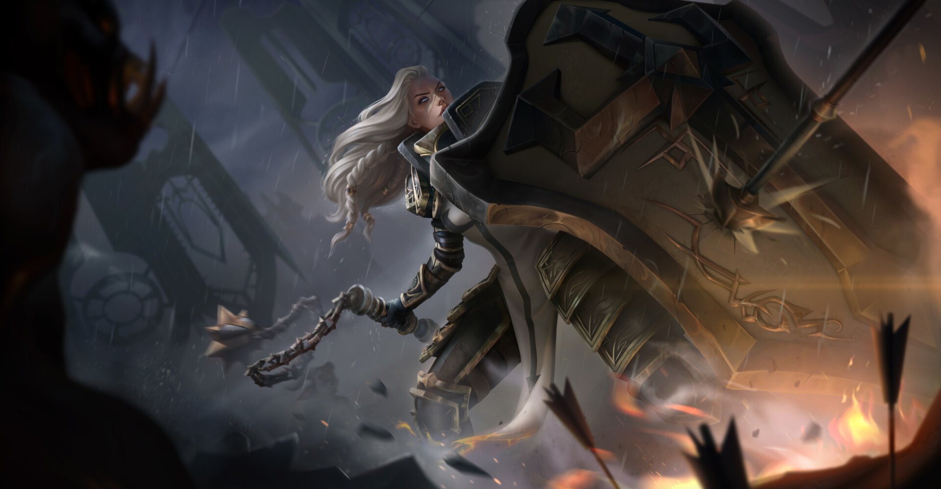 Download Crusader (Diablo III) Video Game Diablo III HD Wallpaper by Aida Adelinne