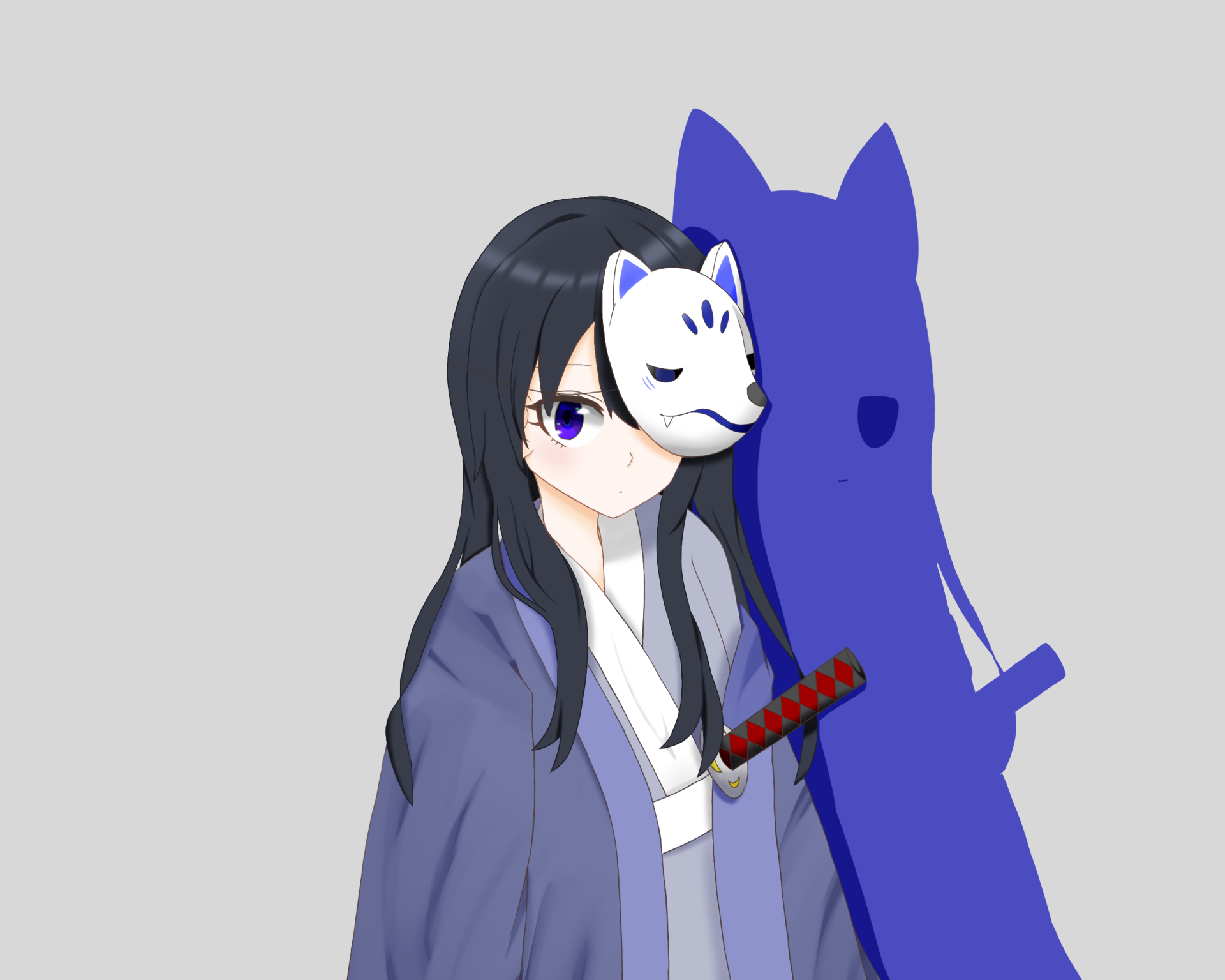 Download Takina Inoue Anime Lycoris Recoil HD Wallpaper by んべ