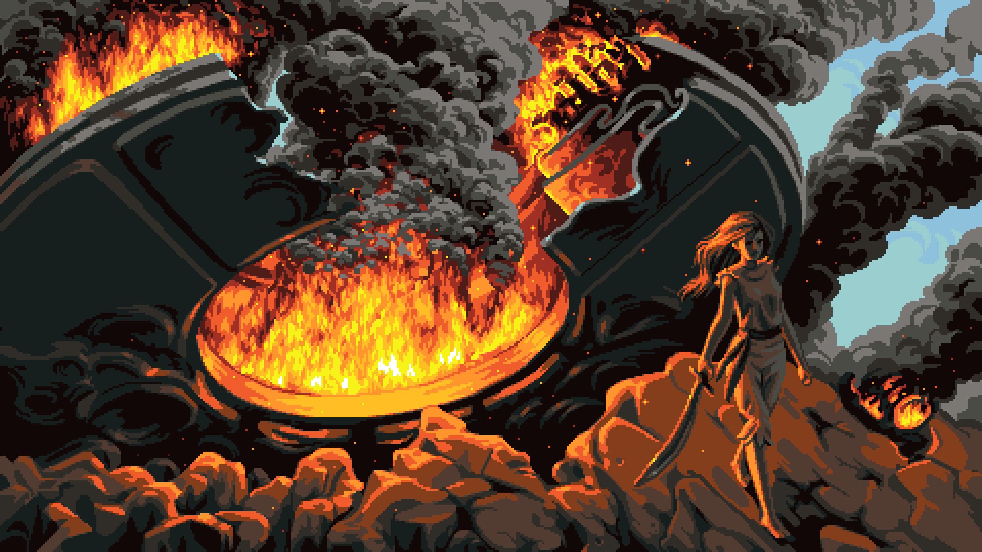 Download Video Game Driven Out HD Wallpaper