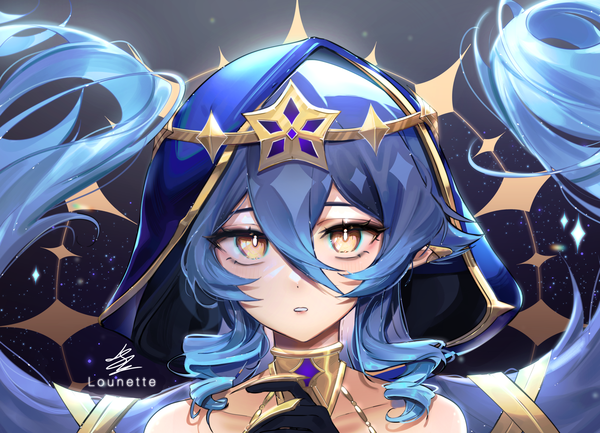 Download Layla (Genshin Impact) Video Game Genshin Impact 4k Ultra HD Wallpaper by Lounette