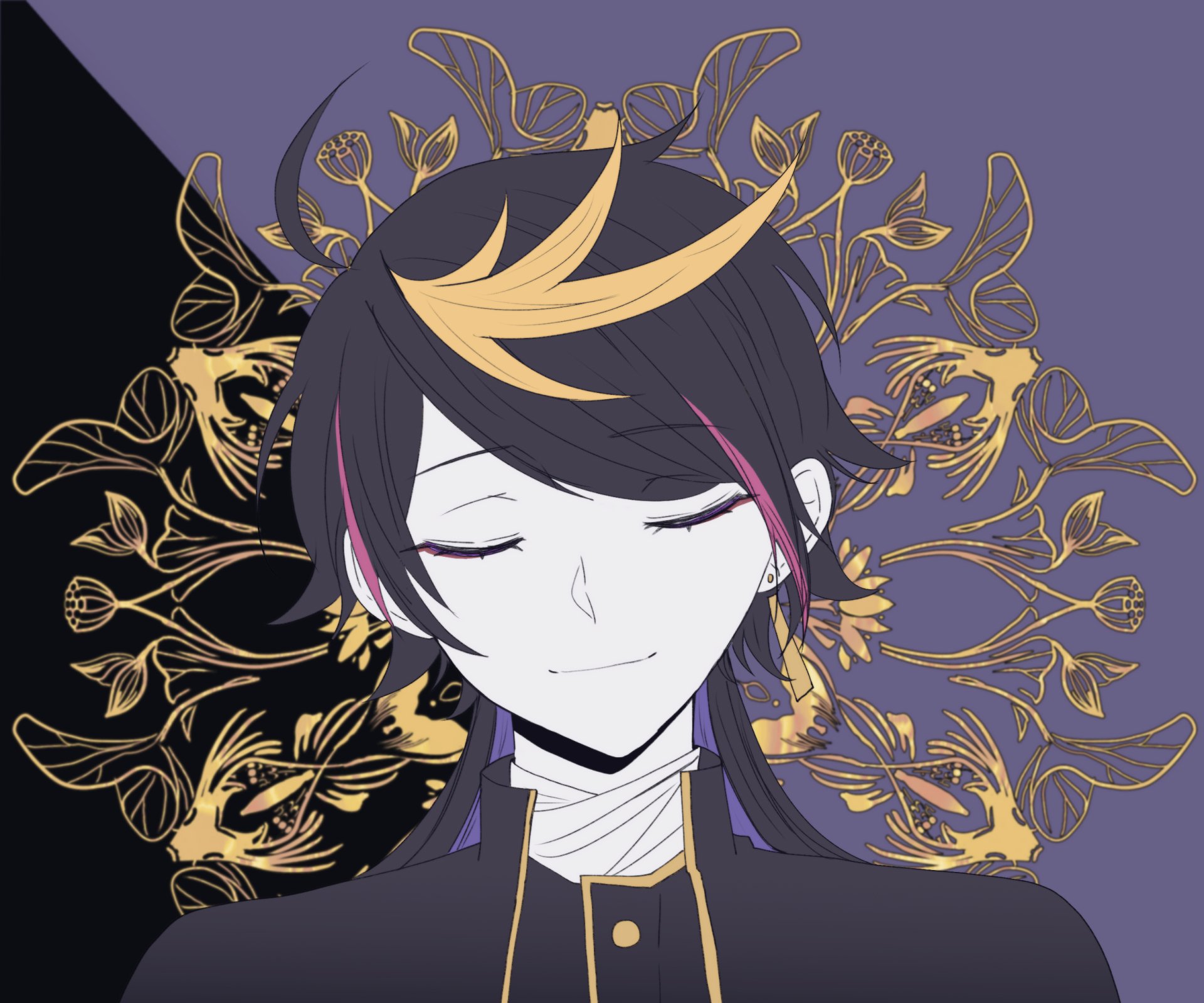 Download Luxiem Shu Yamino Anime Virtual Youtuber HD Wallpaper by すさお