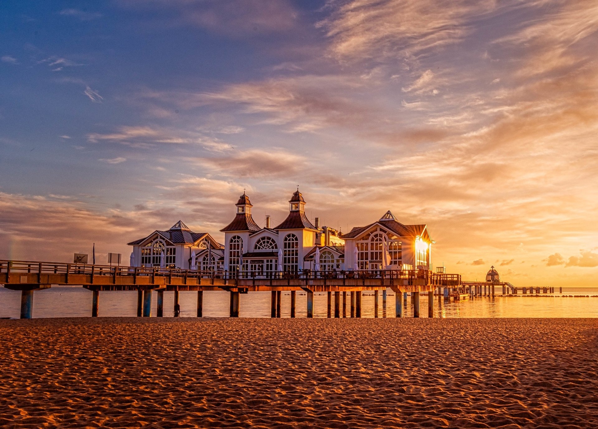 Download Man Made Pier HD Wallpaper