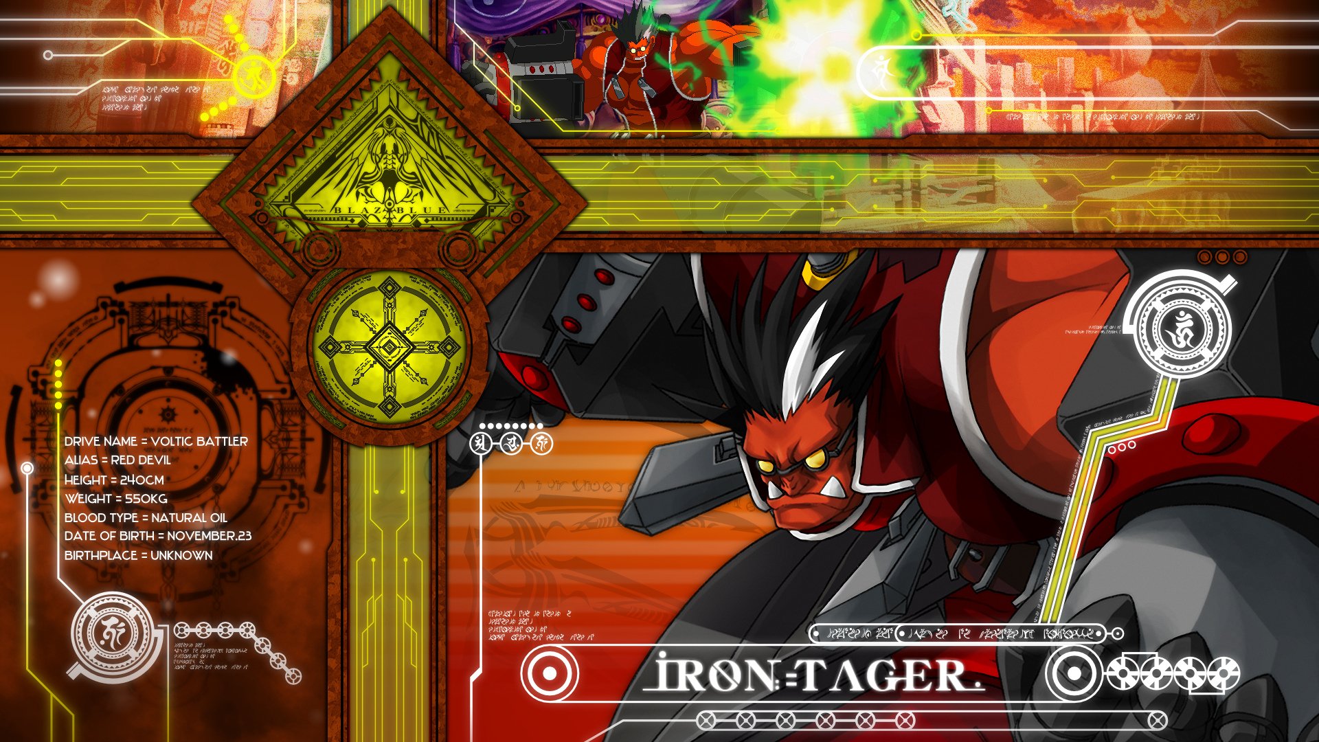 Download Video Game BlazBlue: Continuum Shift HD Wallpaper