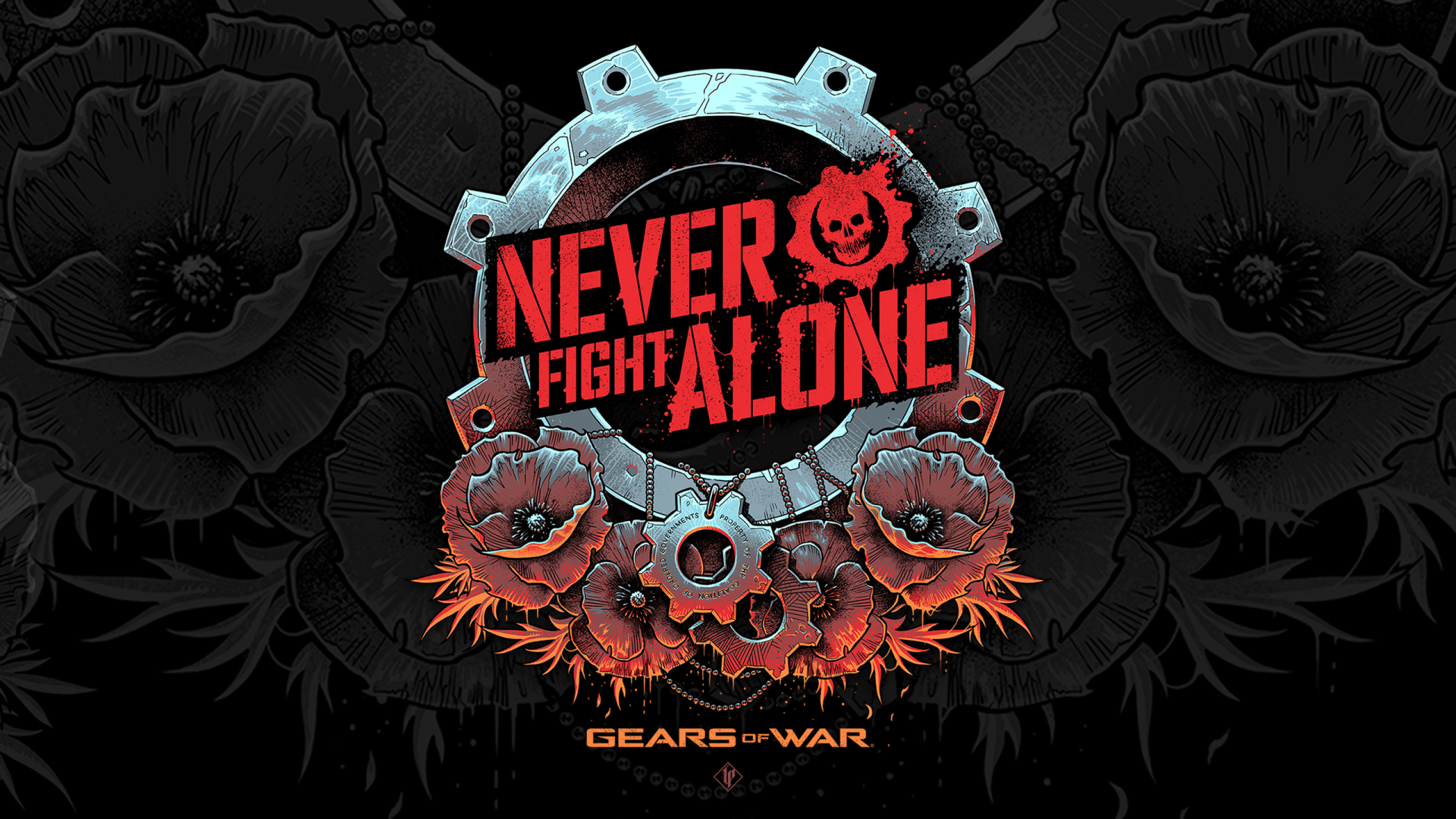 Gears of War HD Wallpaper: Never Fight Alone