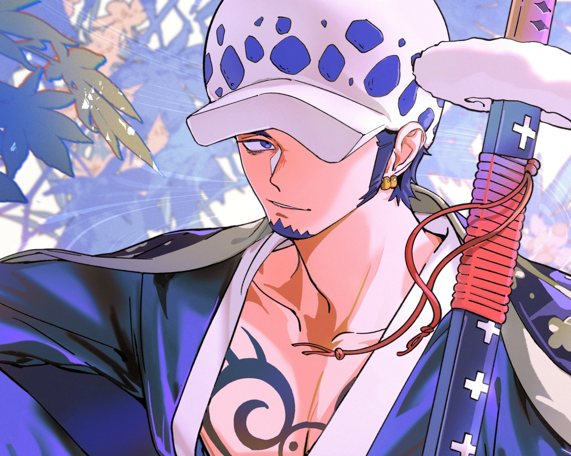 Download Trafalgar Law Anime One Piece HD Wallpaper by mygiorni