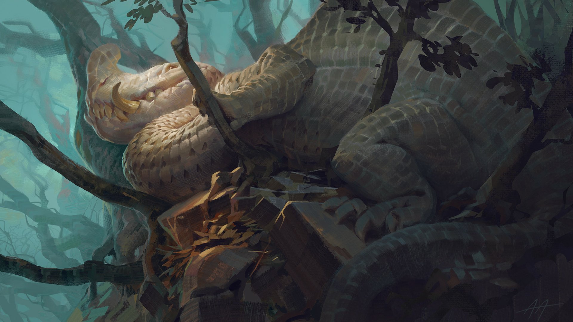 Download Fantasy Dragon HD Wallpaper by Alex Alexandrov