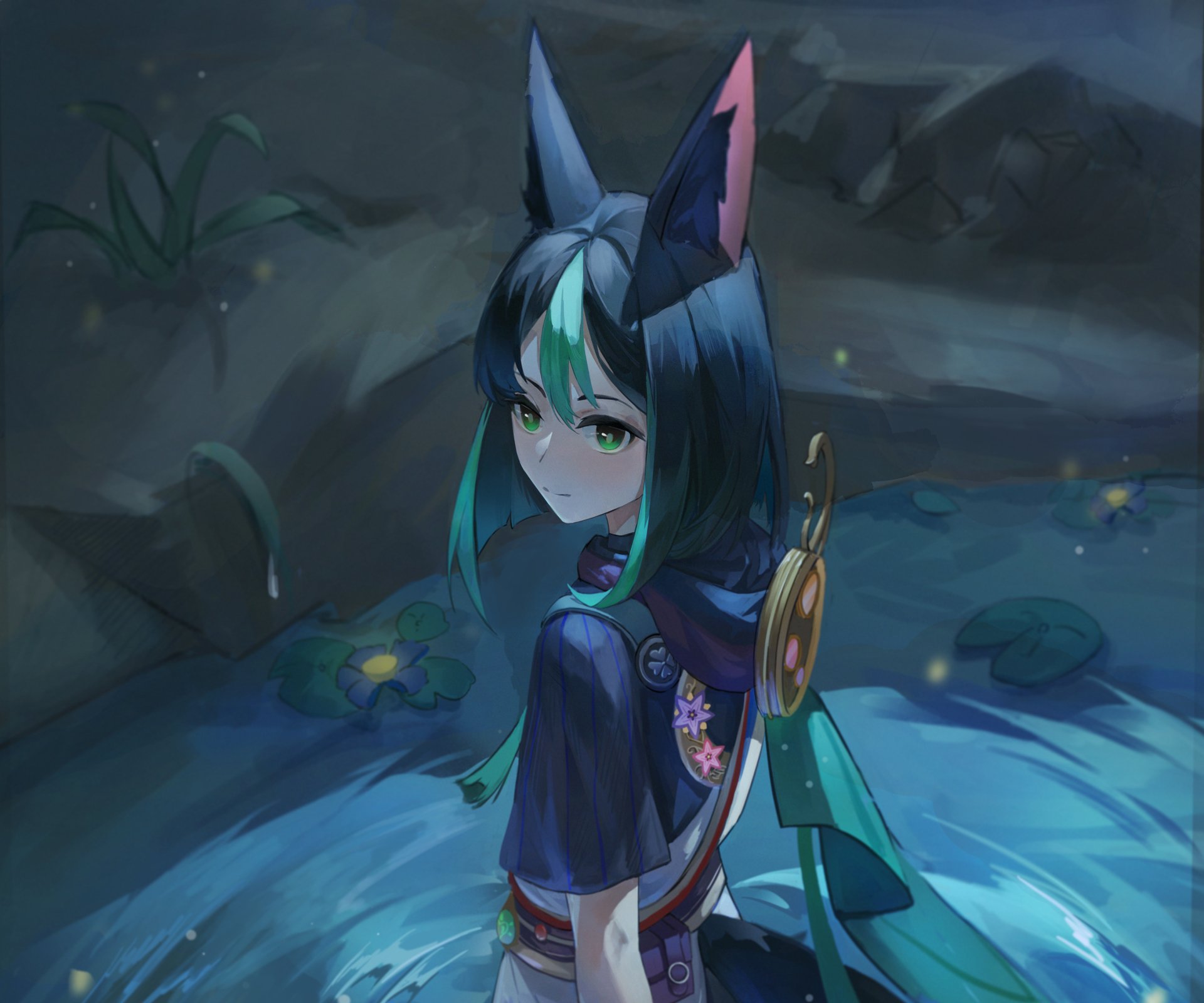 Download Tighnari (Genshin Impact) Video Game Genshin Impact HD Wallpaper