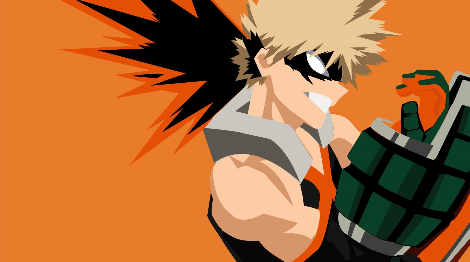 Download Katsuki Bakugou Anime My Hero Academia 4k Ultra HD Wallpaper ...