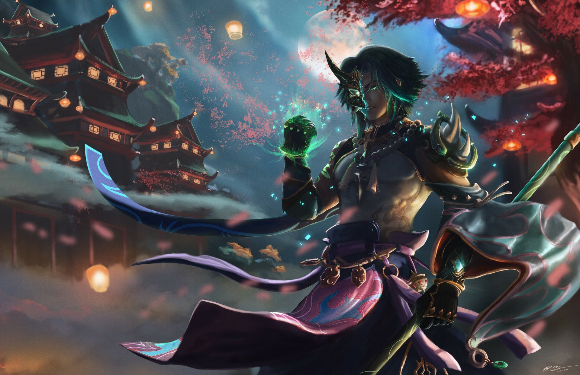 Download Xiao (Genshin Impact) Video Game Genshin Impact HD Wallpaper by B o n z a i