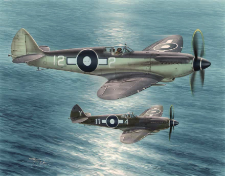 military Supermarine Spitfire HD Desktop Wallpaper | Background Image