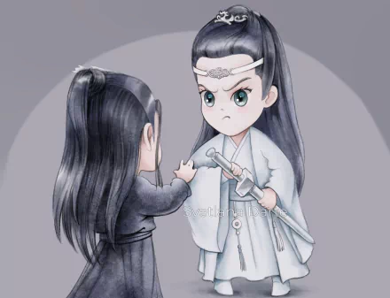 Xue Yang Wang Yibo Lan Wangji TV Show The Untamed HD Desktop Wallpaper | Background Image