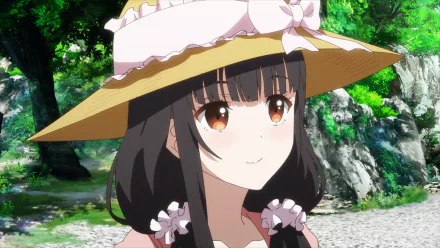  Yume In Swimsuit And Straw Hat