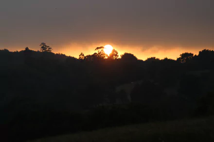  Anochecer Sariego Asturias