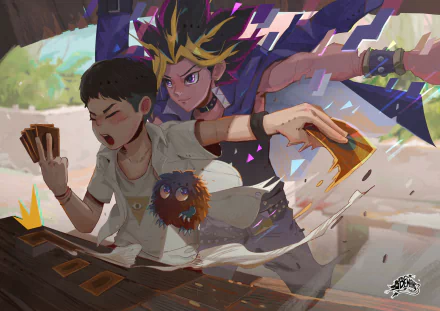Yami Yugi Anime Yu-Gi-Oh! HD Desktop Wallpaper | Background Image