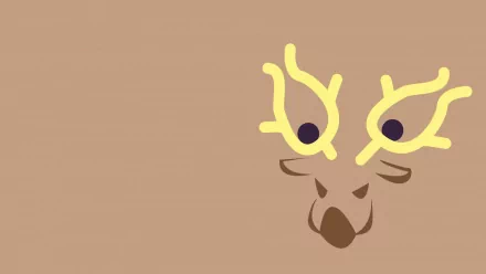 normal pokémon Stantler (Pokémon) Anime Pokemon HD Desktop Wallpaper | Background Image