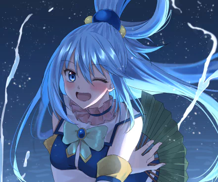 Aqua (KonoSuba) Anime KonoSuba - God’s blessing on this wonderful world!! HD Desktop Wallpaper | Background Image