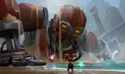 Sci Fi robot HD Desktop Wallpaper | Background Image