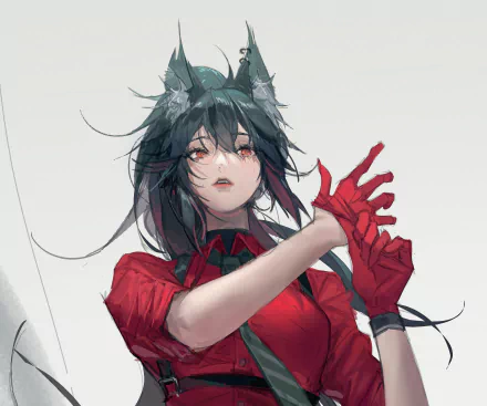 Texas (Arknights) video game Arknights HD Desktop Wallpaper | Background Image