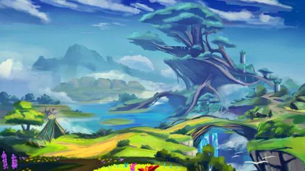  Sumeru Landscape by rm_a